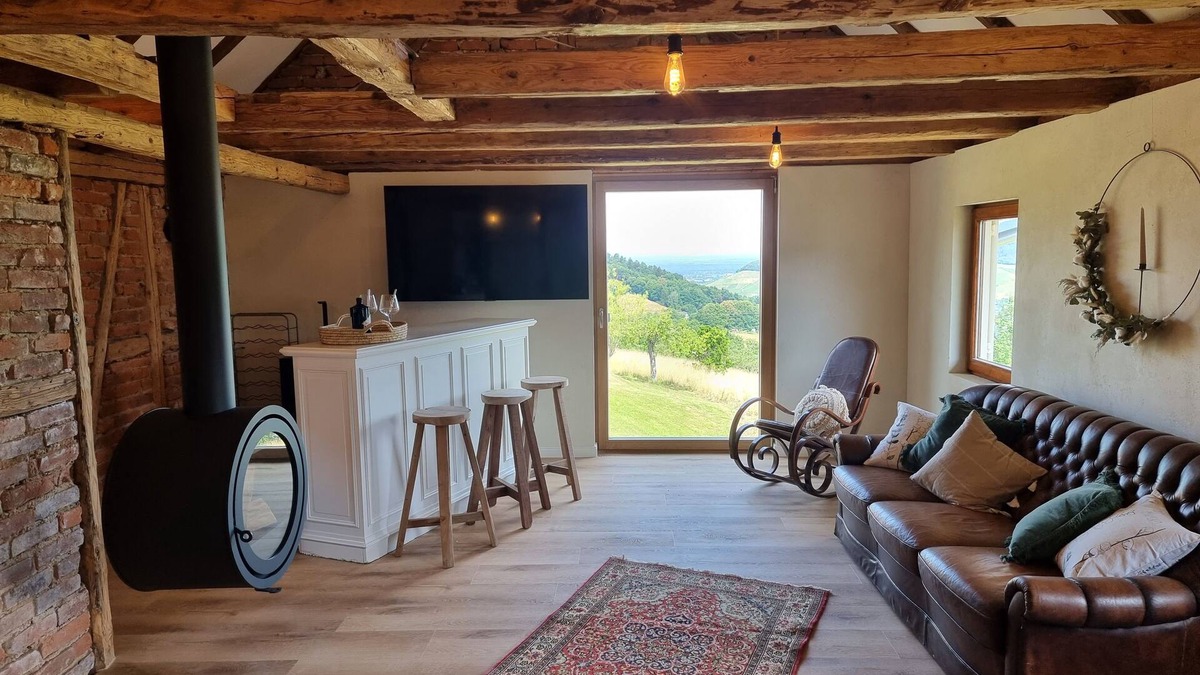 Buehlertal Other | House on the mountain with wellness area, bar and panorama