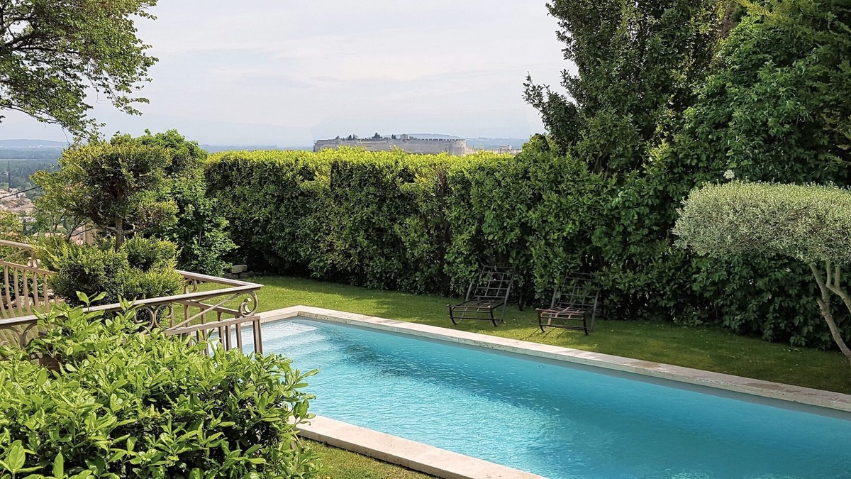 Villeneuve-les-Avignon House | House Provence Villeneuve les Avignon pool view Mont Ventoux🌟