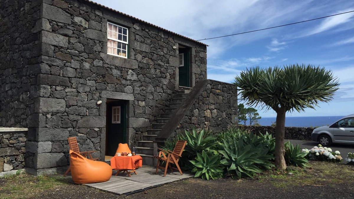 Sao Roque do Pico House | House Santana Pico Island Garden