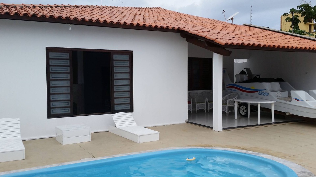 Barra de Sao Miguel House | House with 03 bedrooms, swimming pool, 200 meters from Barra de São Miguel Beach