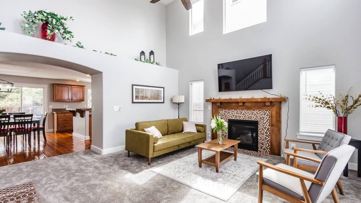 Meridian House | House with Fire Pit & Pool Access in NW Meridian