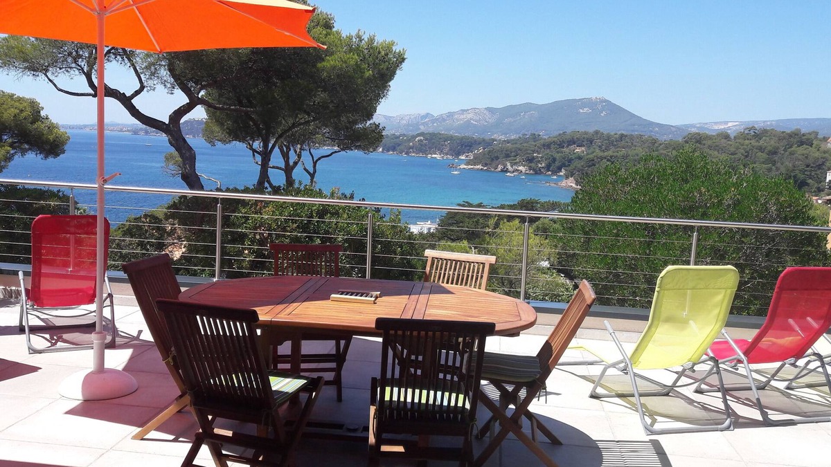 Le Pradet House | House with magnificent sea view and private garden, 5-minute walk to the beach