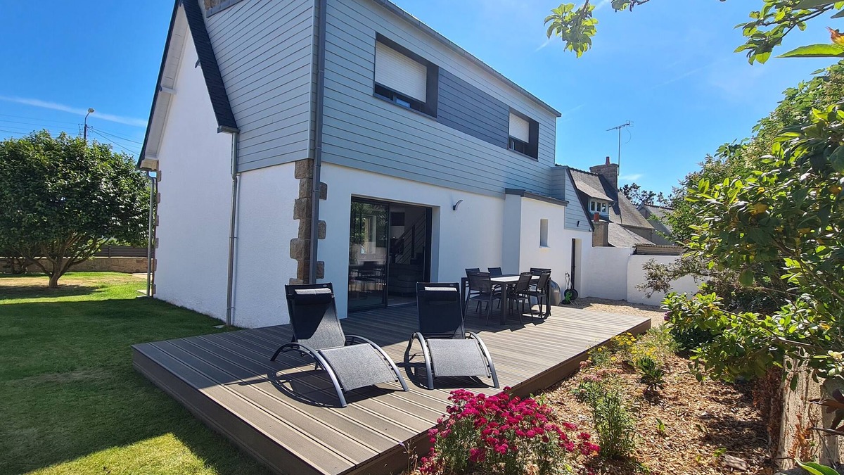 Tregastel House | House with sea view: live with the tides.