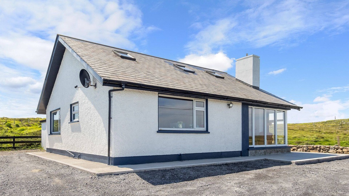 Claddaghduff Ski Chalet | Hughs Cottage Sea Lake Views to Steal Your Heart