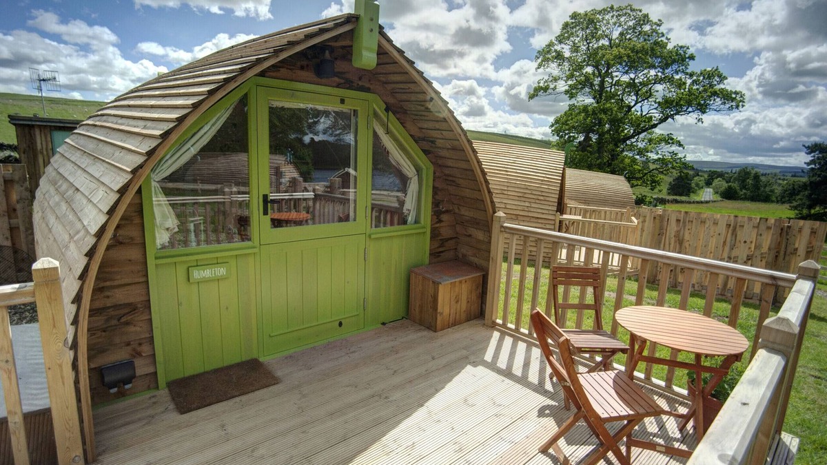 Langley-on-Tyne Ski Chalet | Humbleton Glamping