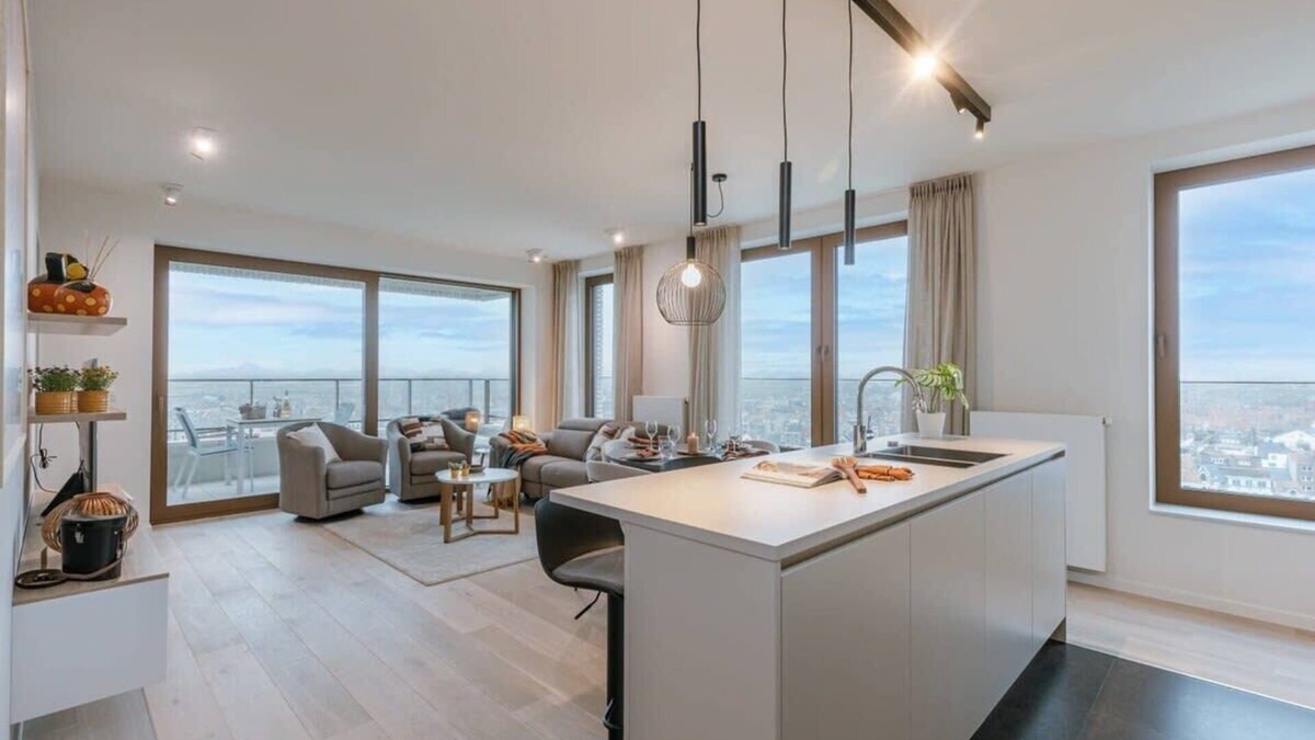 Ostend Apartment | Huswell - Apartment with fantastic view, terrace and parking