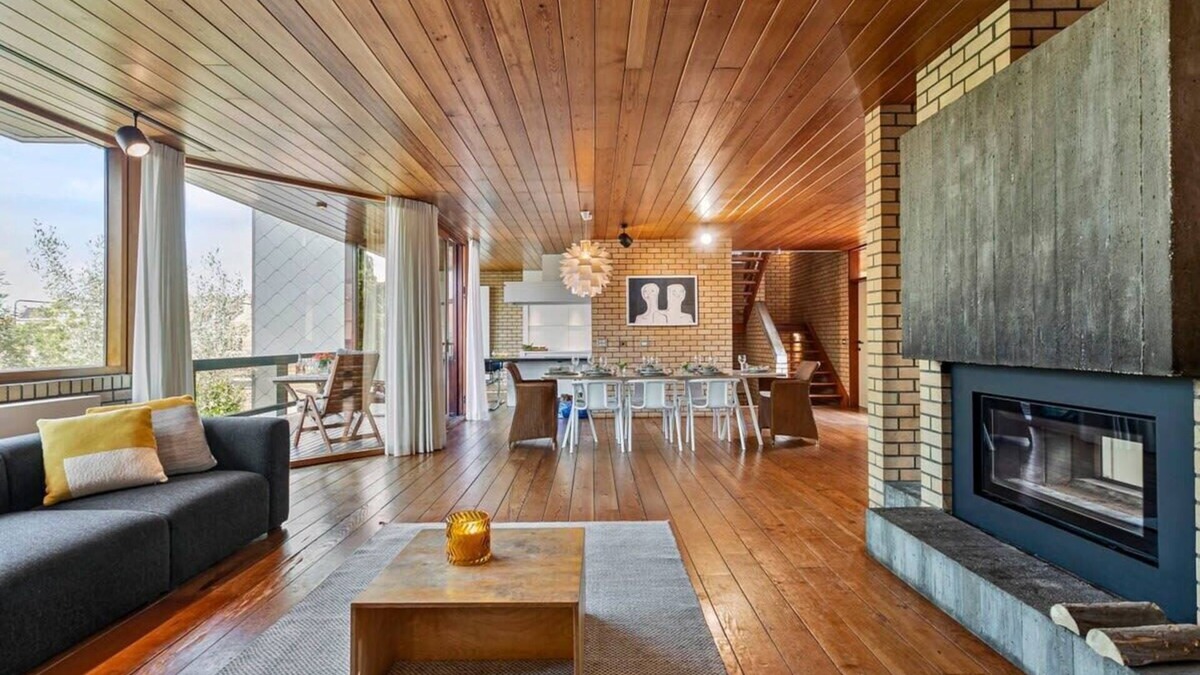 Stene House | Huswell - Modernist design house with garden near the beach