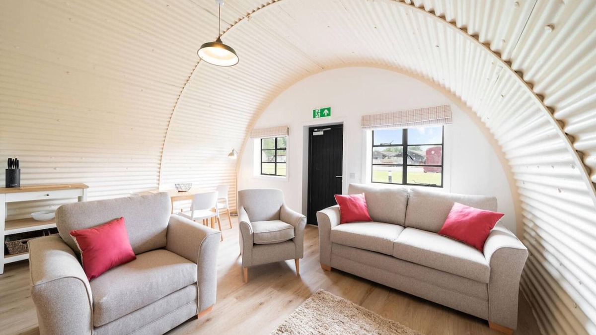 Crieff Apartment | Hut 36 at Cultybraggan Camp