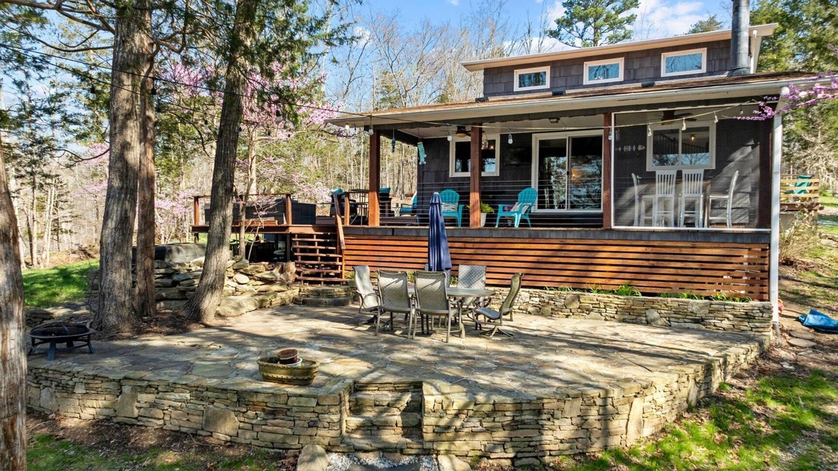 Semora House | Hyco Haven with Hot Tub