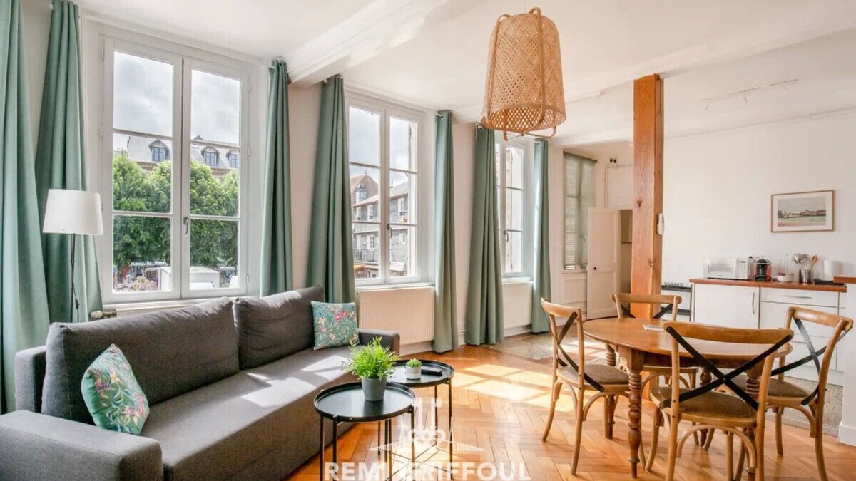 Enclos Apartment | Hypolite 1 | Cosy Apartment | 80 meters from the Port of Honfleur | 2 guest