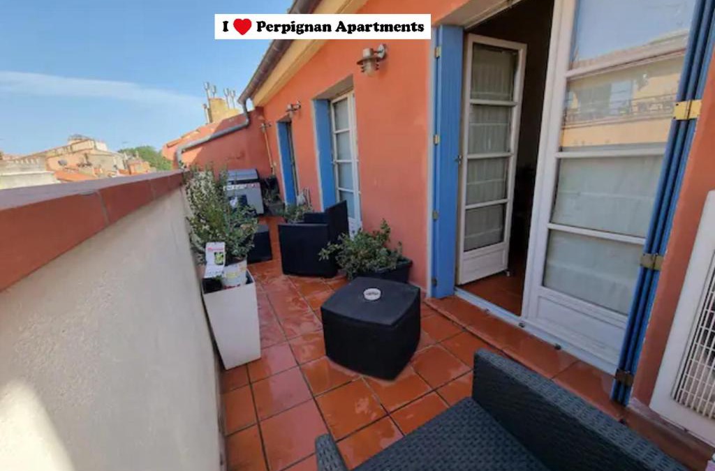 La Real Apartment | I Love Perpignan Duplex Terrasse