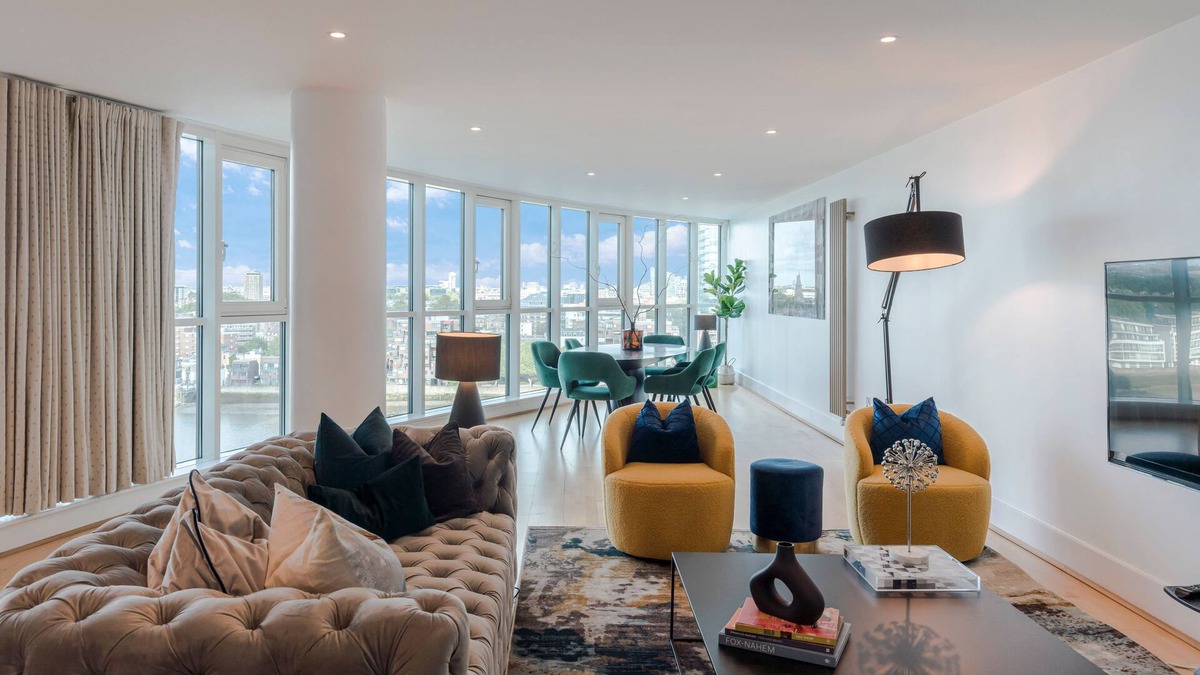 Tachbrook Apartment | Iconic THAMES VIEW! NEW Architects' City Lifestyle Penthouse