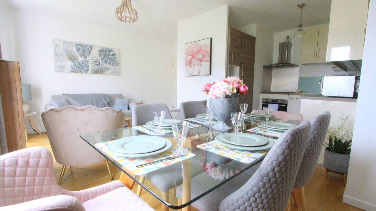 Serris Apartment | Ideal apartment for 6 travelers Val d'Europe Disneyland BOURBON3
