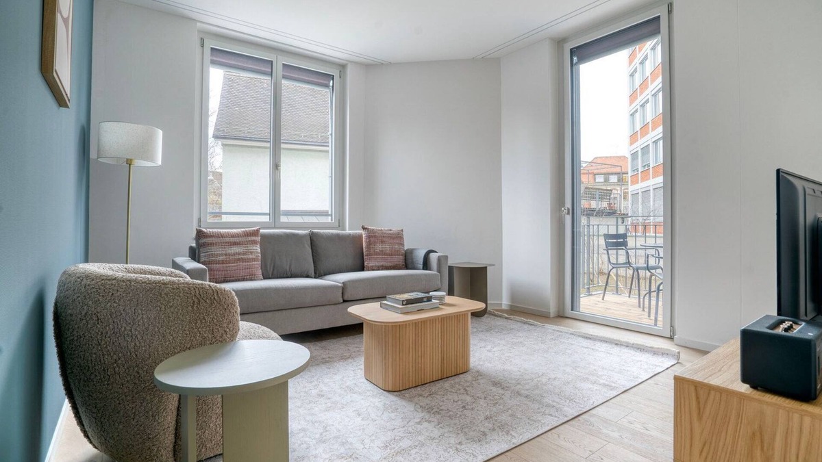 Muhlebach Apartment | Ideal Mühlebach 1BR w/Private W/D, nr Opera House, by Blueground