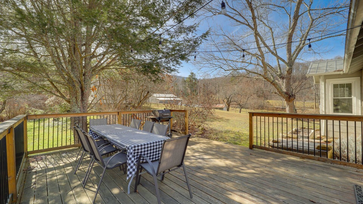 Roan Mountain House | Idyllic Blue Ridge Mountain Home on 26-Acre Farm