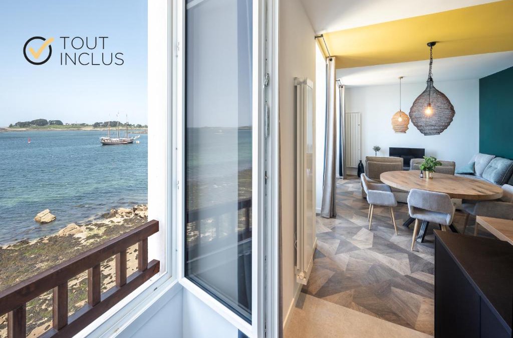 L'Aber Vrac'h Apartment | ILE STAGADON - Appartement de luxe magnifique vue mer