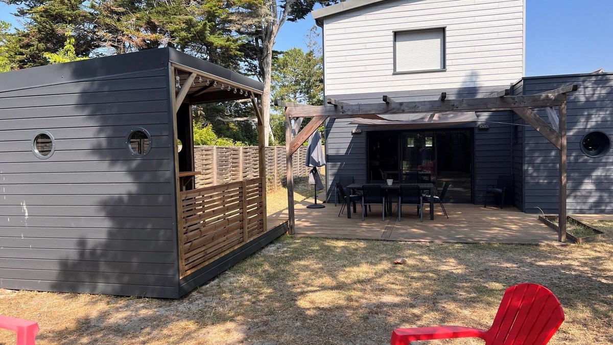 Ile-Tudy House | ILE TUDY - Contemporary house 6 places with garden 100m from the beach