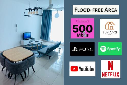 Seksyen 14 Apartment | Ilman's Loft Vista Alam HILLVIEW-PS4-500MBPS