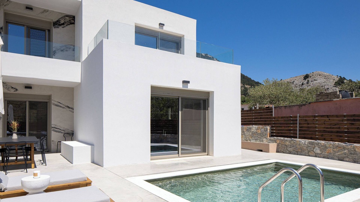Sfakia Villa | Imbros Villa 3 Free* Heated Pool in mountains