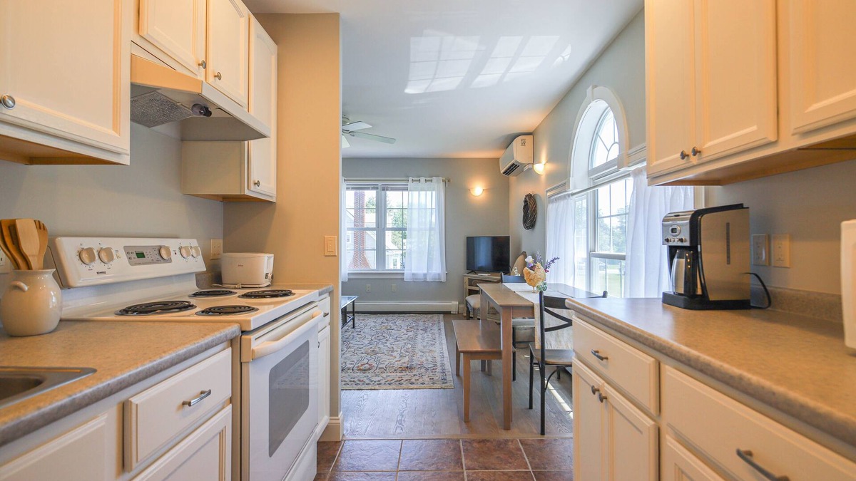 Cape Elizabeth Apartment | Immaculate, breezy and bright across from Crescent Beach