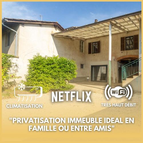 Saint-Didier-sur-Chalaronne House | Immeuble 3 Hébergements Entre Dombes et Saône