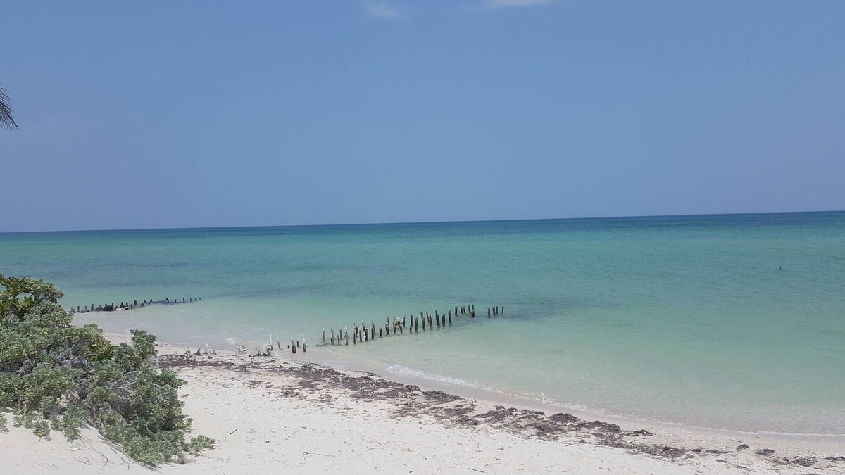 Chuburna Puerto House | In front of the beach with power and wifi included!