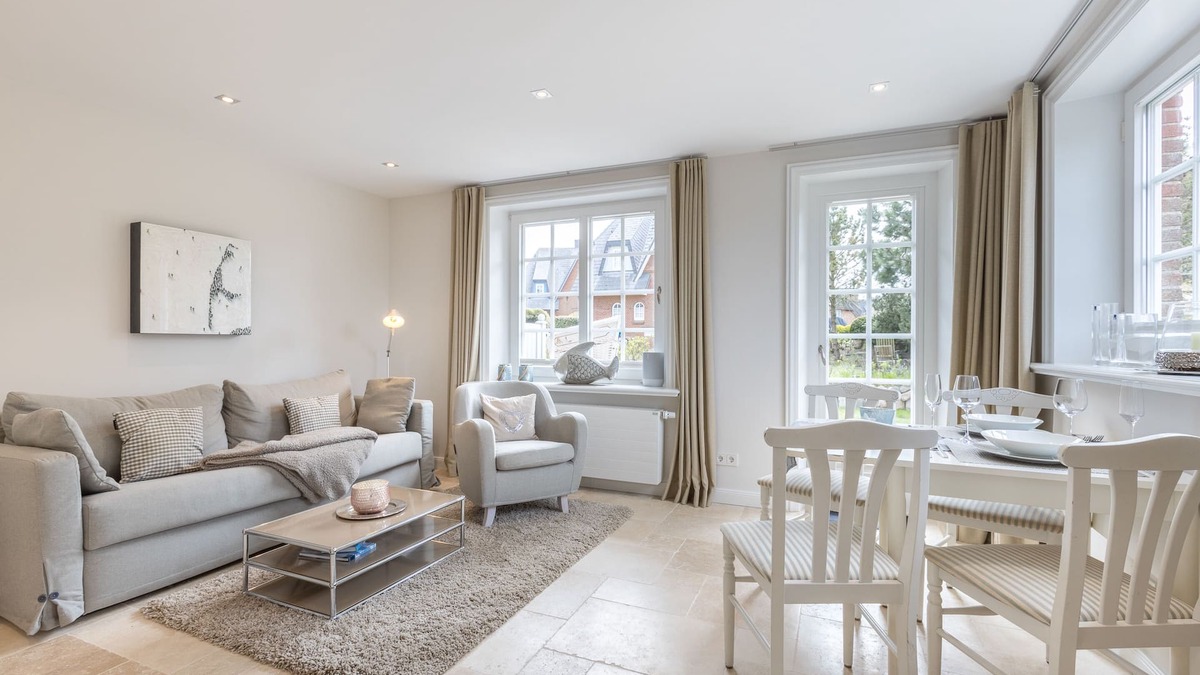 Munkmarsch Apartment | In Ruhiger, Sehr Wattnaher Lage Gelegenes 2-raum Appartement im Erdgeschoss