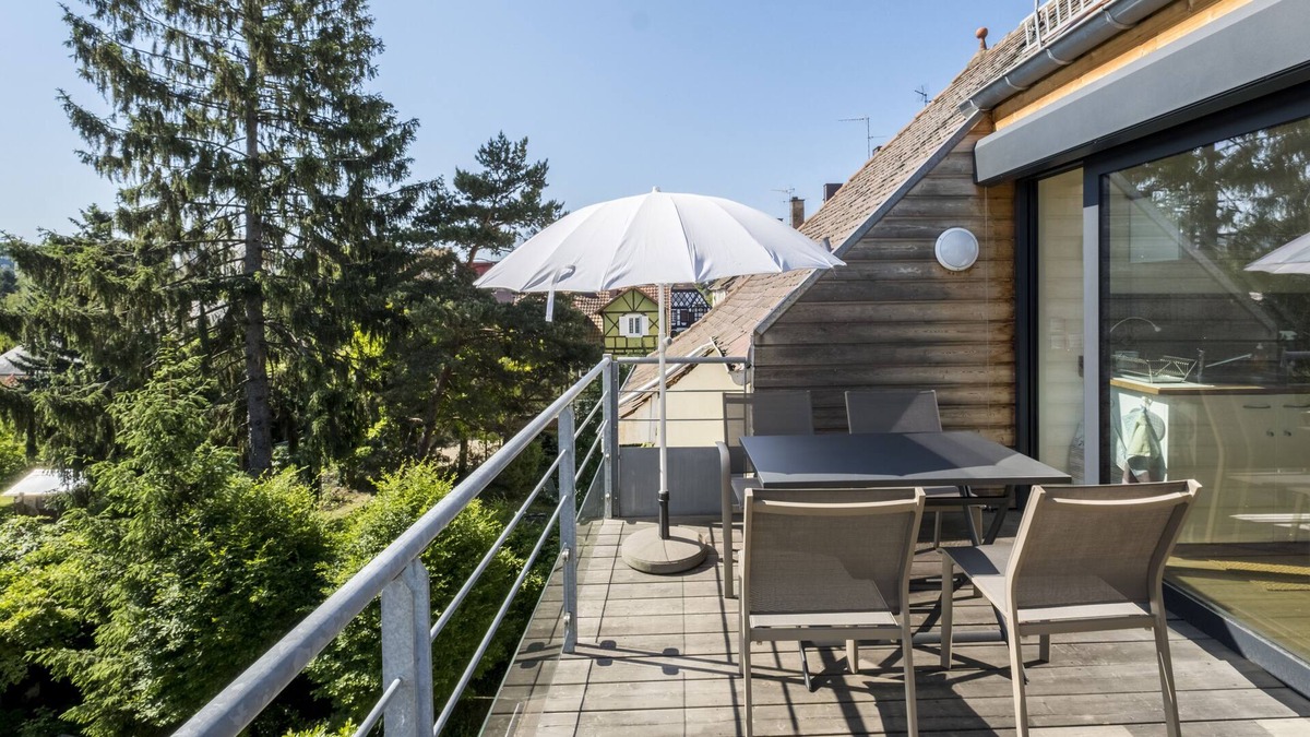 Cronenbourg Est Apartment | in the heart of Strasbourg nice 2-bedroom apartment with a large terrace 1
