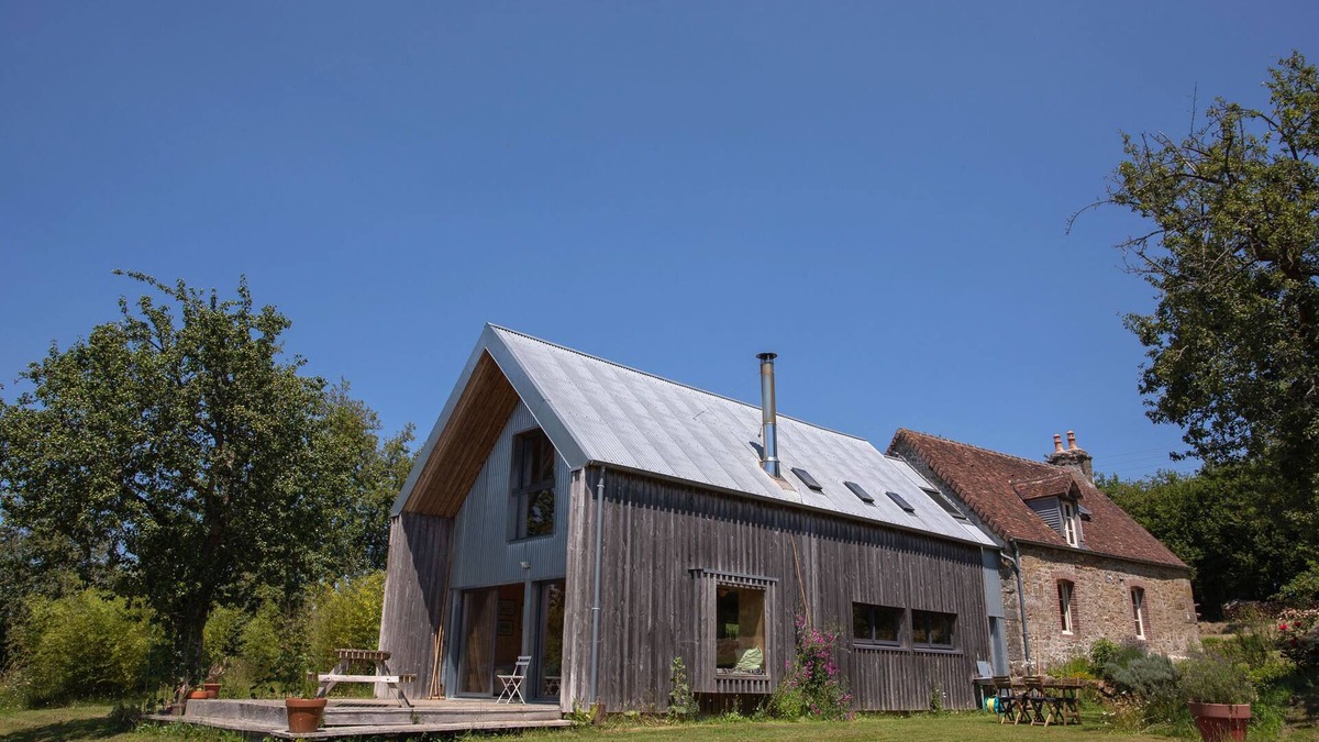 Cramenil House | In the Normandy countryside, charming wooden architect's house.