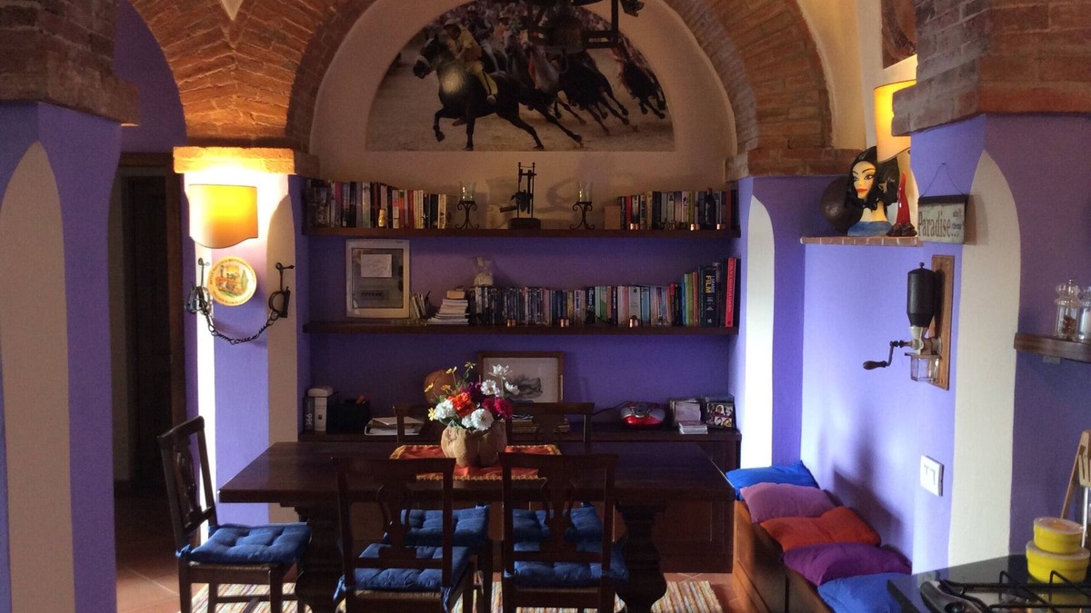 Vagliagli House | In the Sienese Chianti house in an ancient village with swimming pool and tennis court