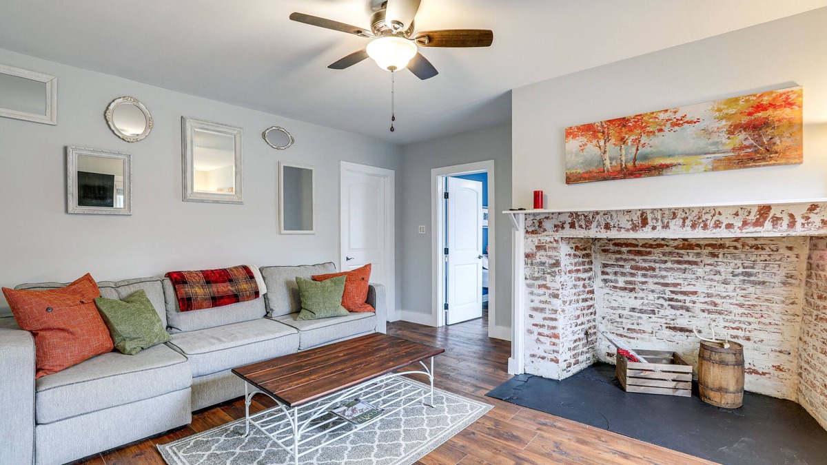 Yardley Apartment | In-Town & Walkable: Historic Yardley Retreat!