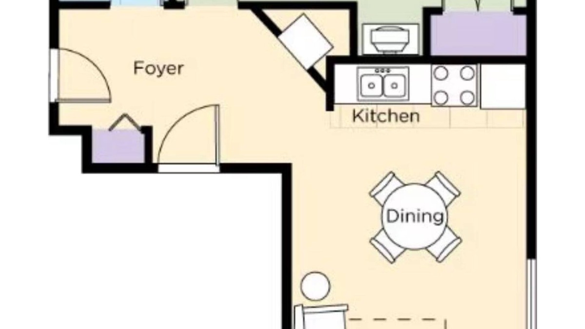 Old Town West Condo | Inauguration dream!n1 BR condo in Old Town Alexandria. nSleeps 4. Walk to Metro
