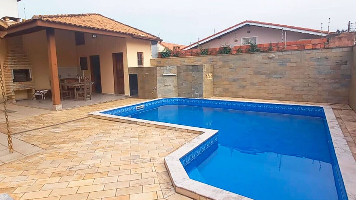Balneario Florida House | Incrível casa c Wi-Fi a 280 m do mar em Peruíbe/SP