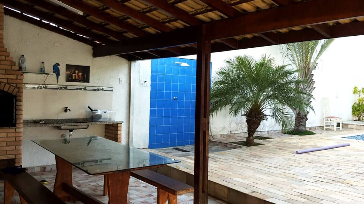 Peruibe House | Incrível casa com churrasq e piscina em Peruíbe