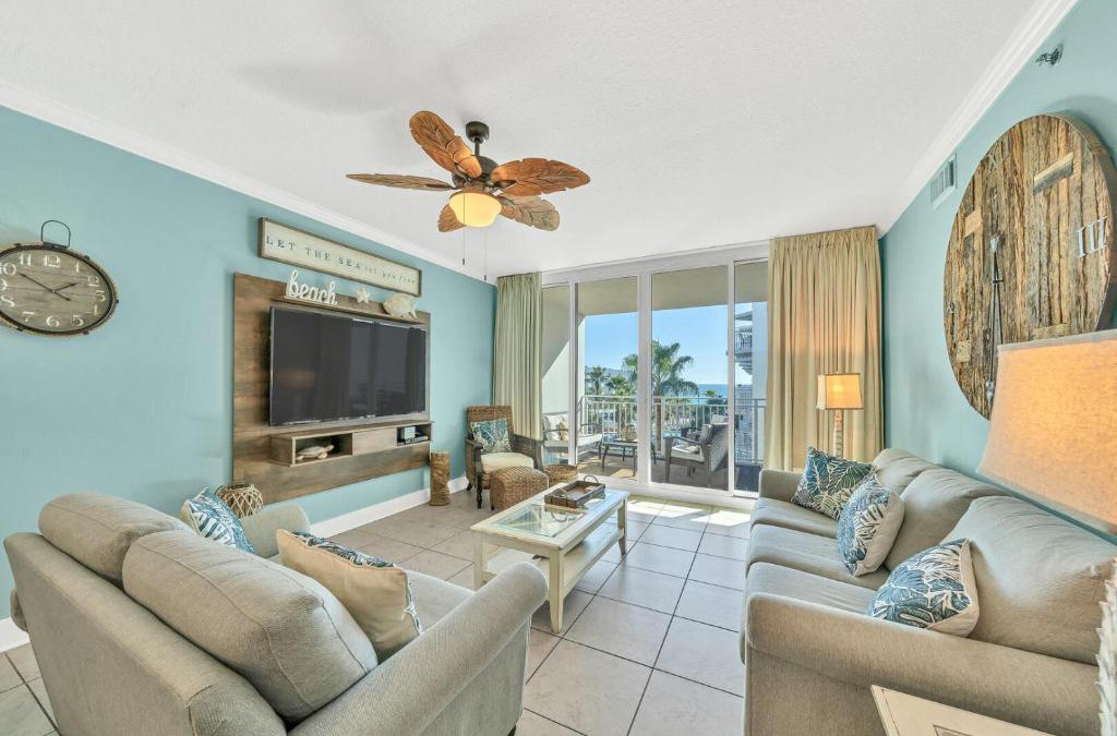 Fort Walton Beach Apartment | Incredible Courtyard Pools and Gulf Views Waterscape C506 Sleeps 10