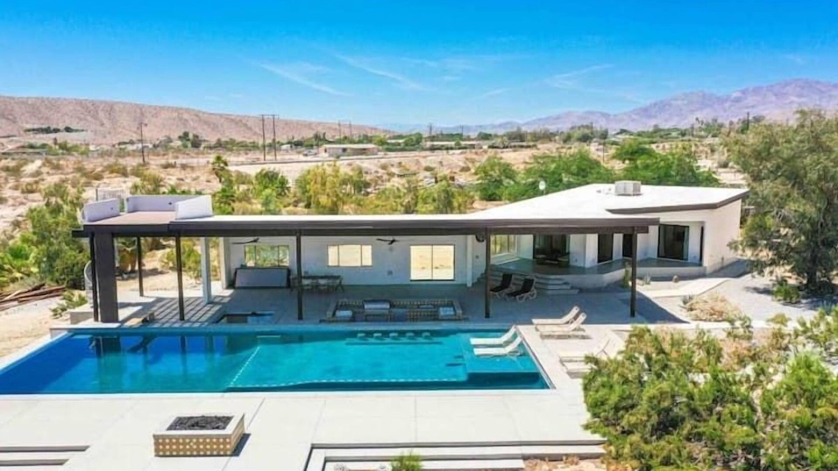 Indio Hills House | Incredible deals, secluded 5 acres, best pool area, views, rooftop, large deck.