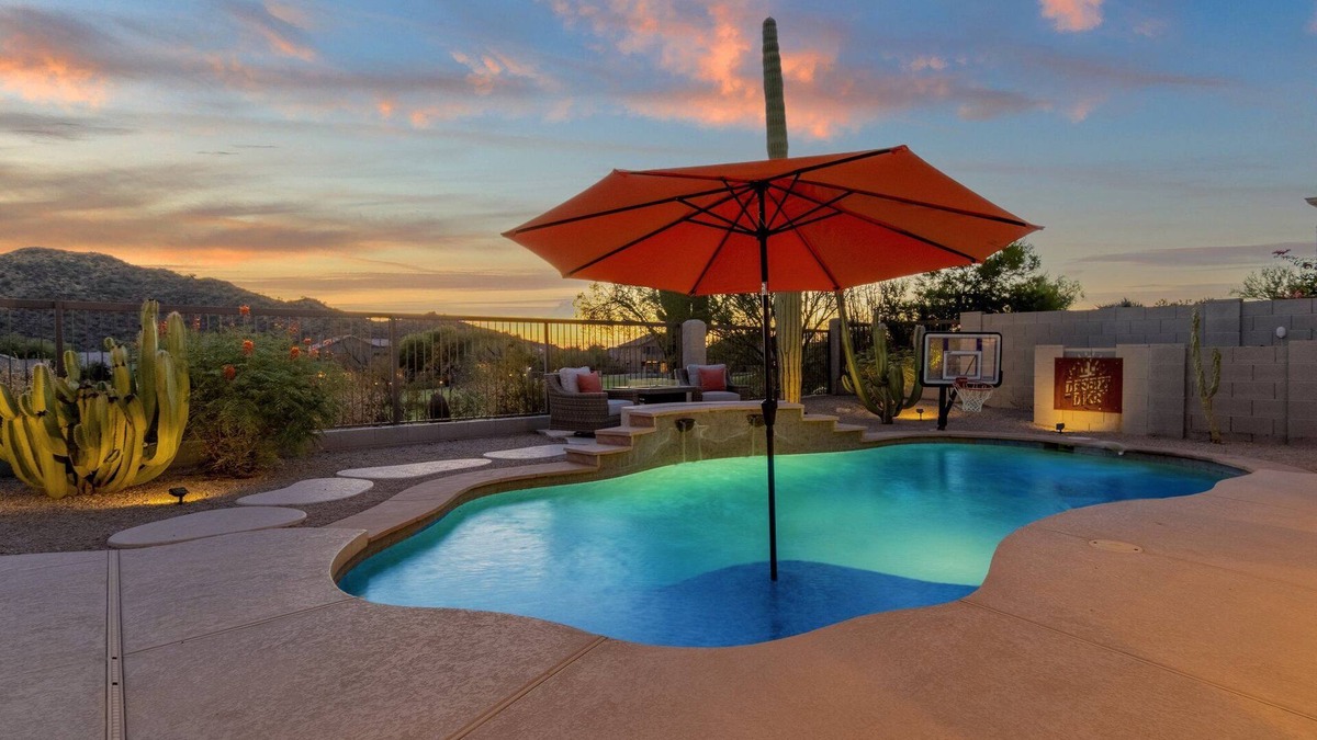 Las Sendas House | Incredible golf course views with modern, southwest inspired decor