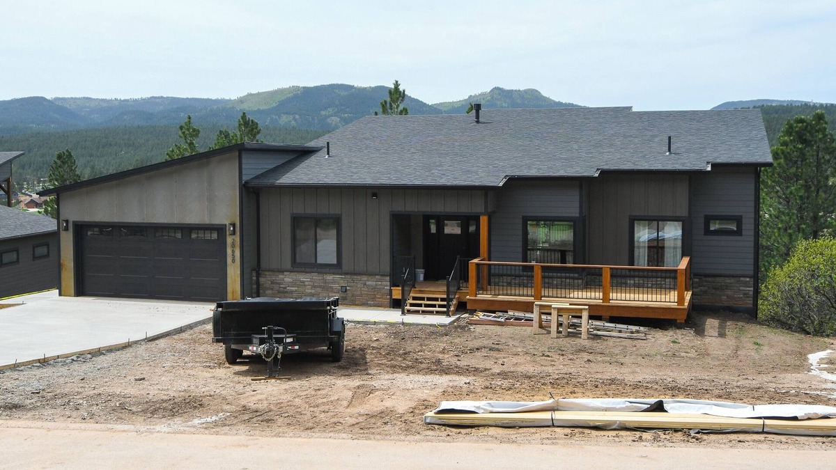 Sturgis Cabin | Incredible Views from Multi-Level Deck, Paved Roads, Hot Tub, Spacious Home!