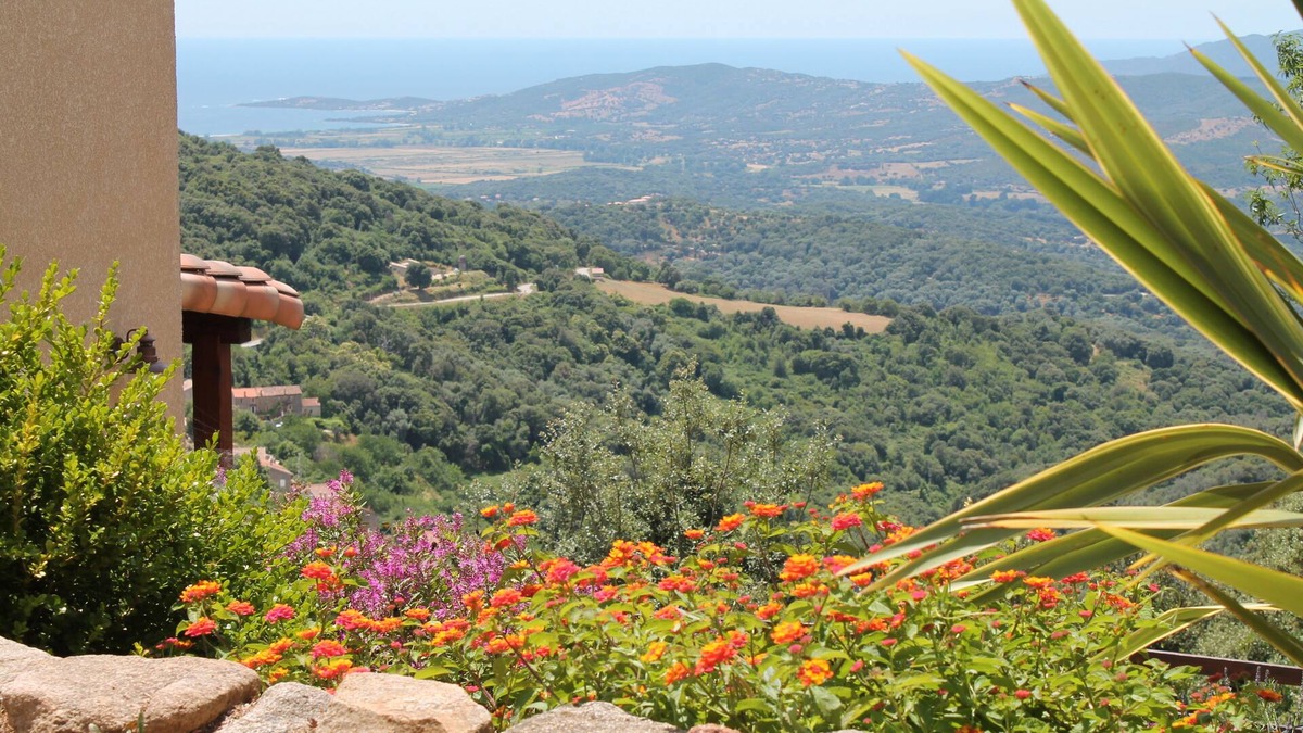 Sollacaro House | Independent garden level with exceptional views