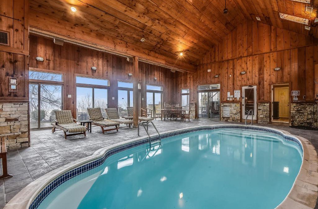 Mountainside House | Indoor Pool Huge Home Best View of the Lake
