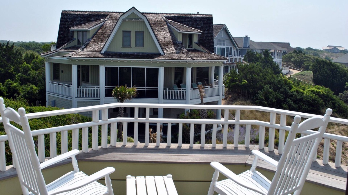 Bald Head Island House | Inescapable View-a 7BR/8.5+BA Dune Ridge estate with magnificent ocean views!
