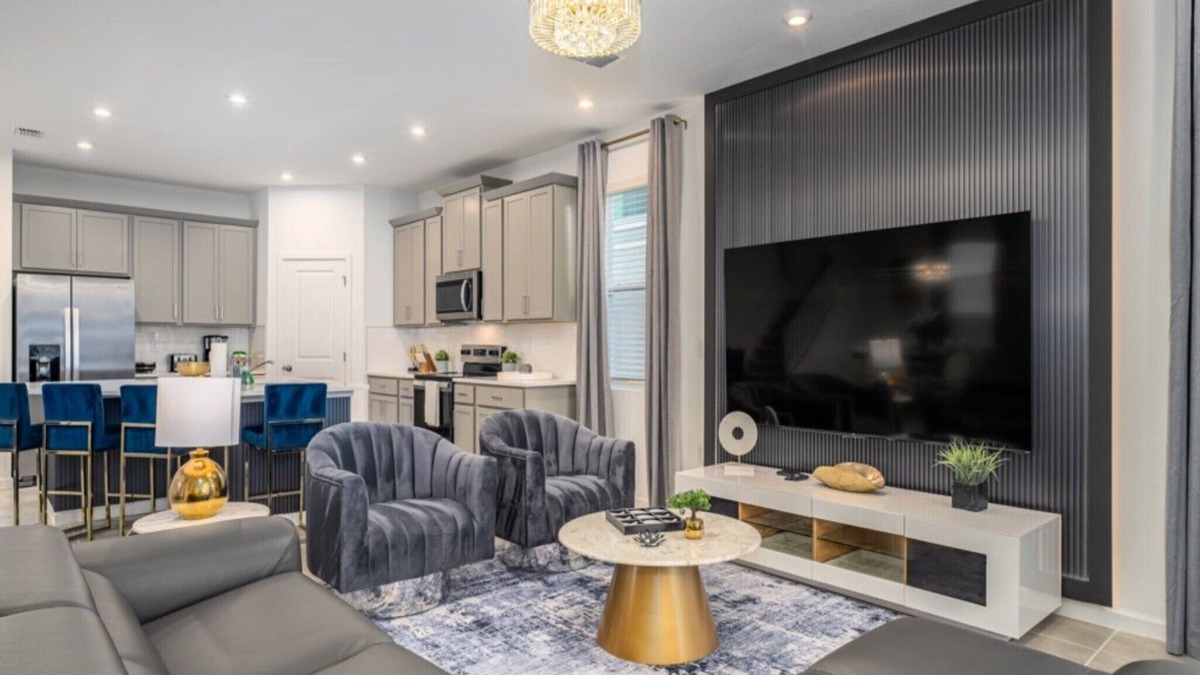 Florida Central Atlantic Coast House | Infinity & Beyond NEW House 7BD, Games RM, Pool,Theater 8 Miles to Disney