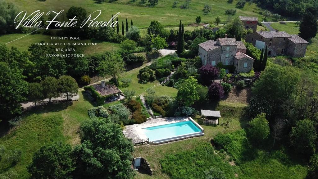 Bivio Lugnano Villa | Infinity pool villa - Fonte Piccola