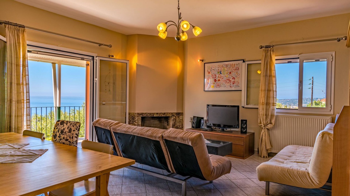 Lourdata Villa | Ioannis House Sea View, Perfect family holidays-Kefalonia