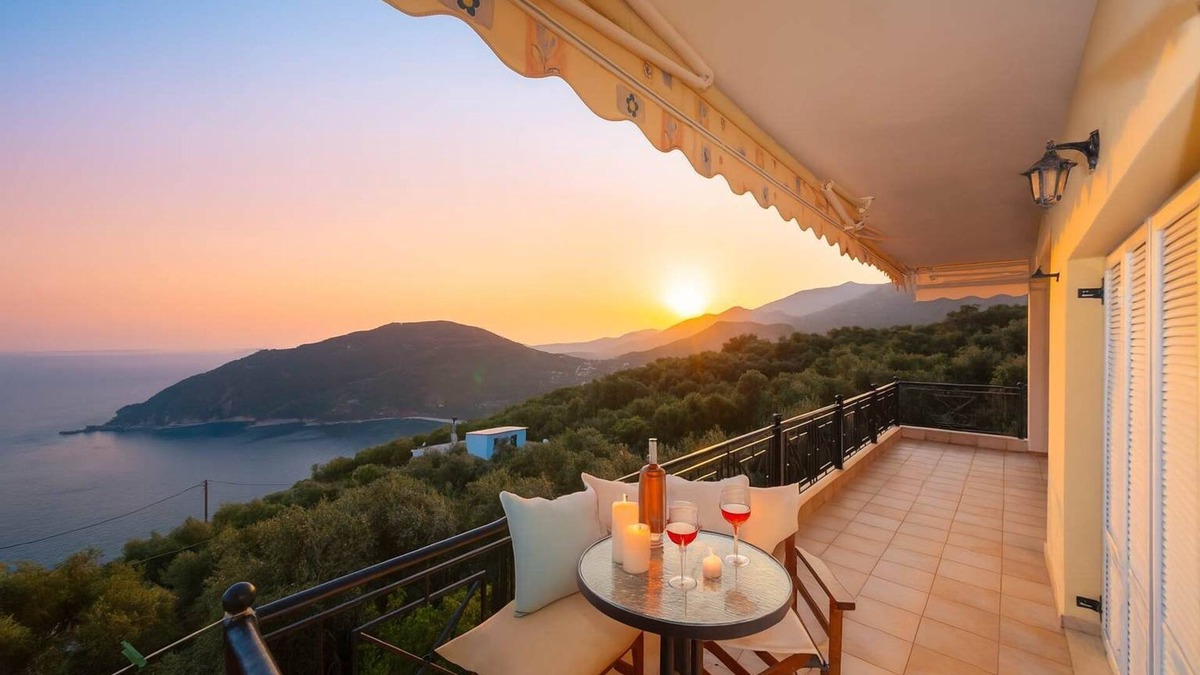Agia Kiriaki Apartment | Ionian View Haven - Parga Panoramic Seaview