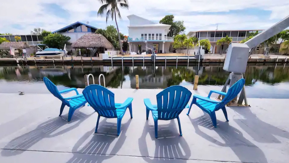 Indian Waterways House | Islamorada Key Waterfront House w/Private Boat Dock