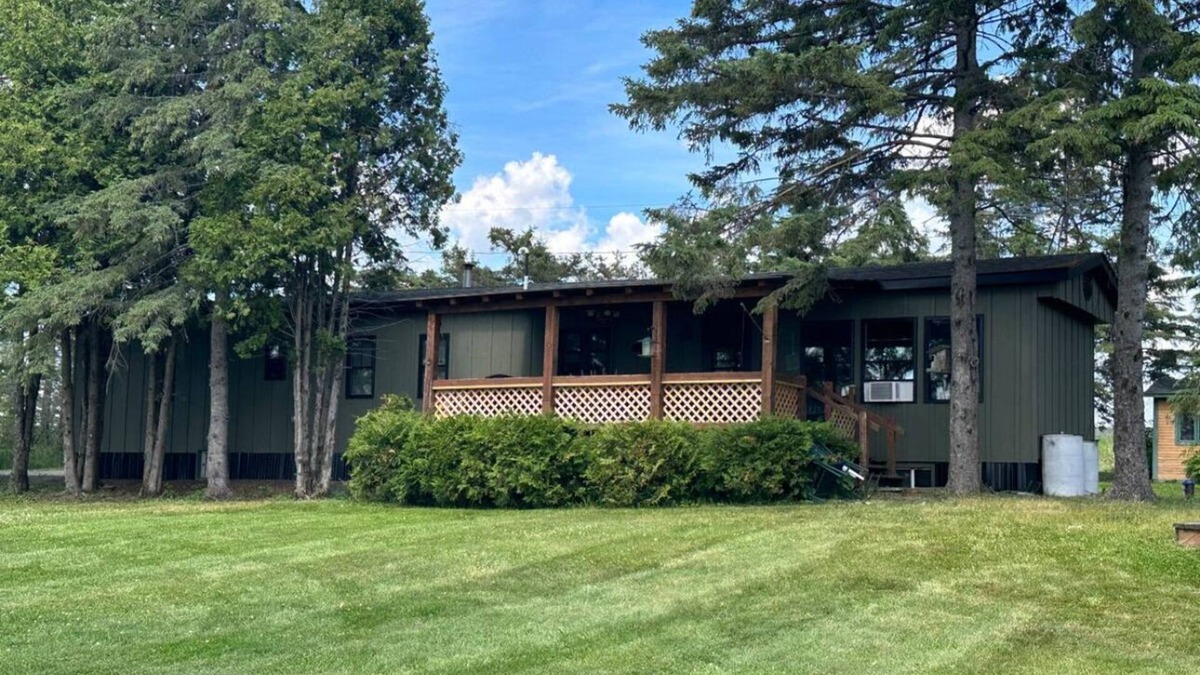 Fort Kent Mills House | Island Escape on Long Lake with beautiful views on Long Lake.