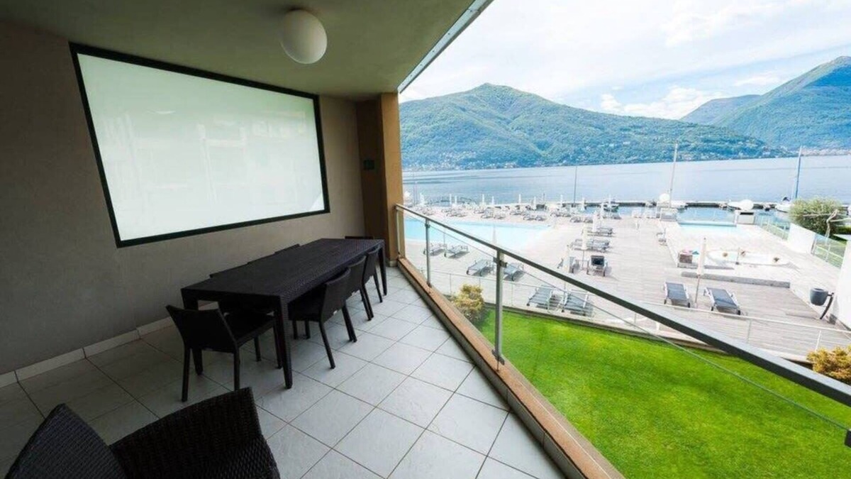 Maccagno Apartment | 4 bedroom Italian Lakes apartment rental with pool