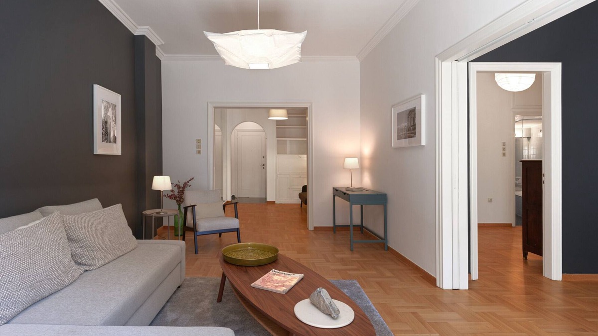 Kypseli Apartment | Ithakis12 Chic Renovated Hideaway in Vibrant Squar