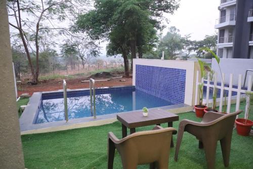 Karjat Apartment | Ivy Bliss Studio with Private Pool, B 10, Karjat